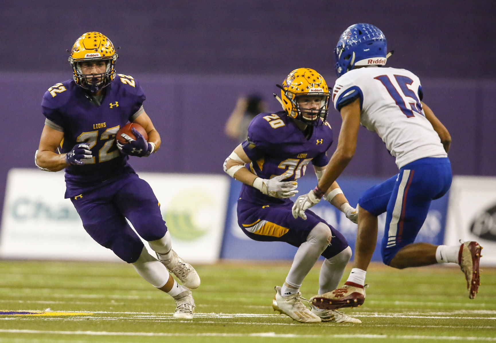 State Football 2A Central Lyon/George-Little Rock vs. Camanche 9